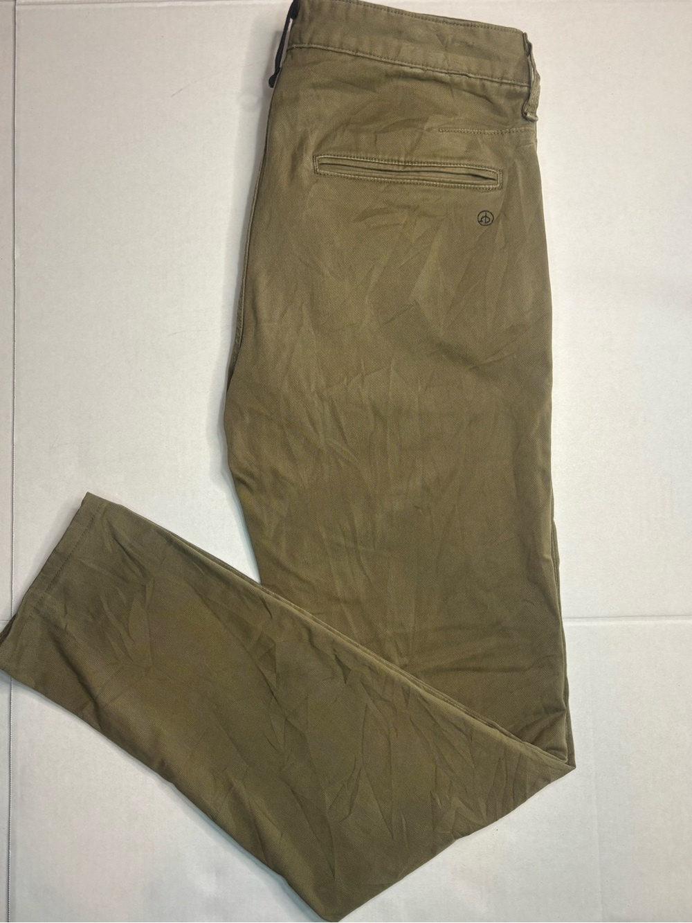 Rag & Bone Fit 1 Classic Chino in Army Green 32